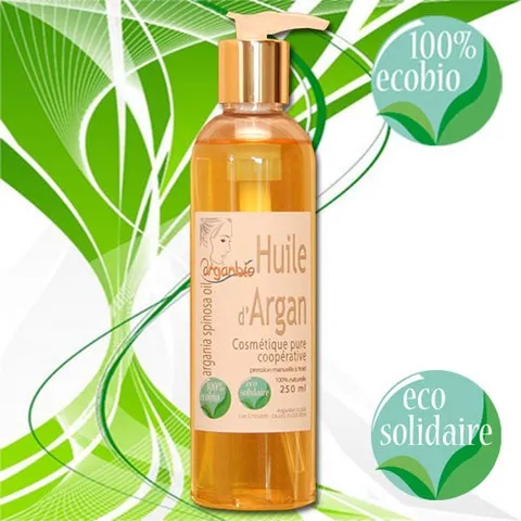 huile d'argan pure coopérative Arganbio